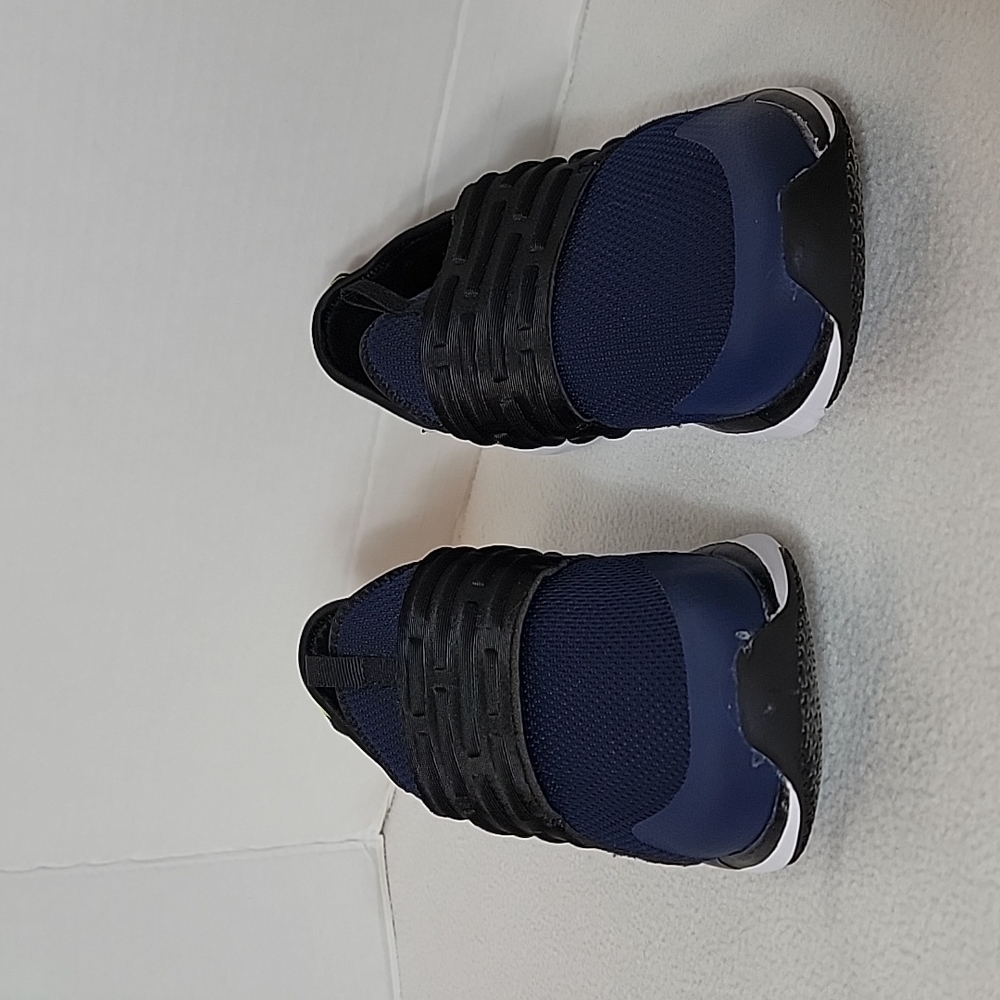 MIA Sport Boy's Black Blue Green Slip On Sneakers, 5